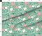 Abstract Garden Pond Fairy Lily Pad Whimsical Nature Floral Custom Printed Fabric by Spoonflower Various Fabrics by the Yard or Fat Quarter